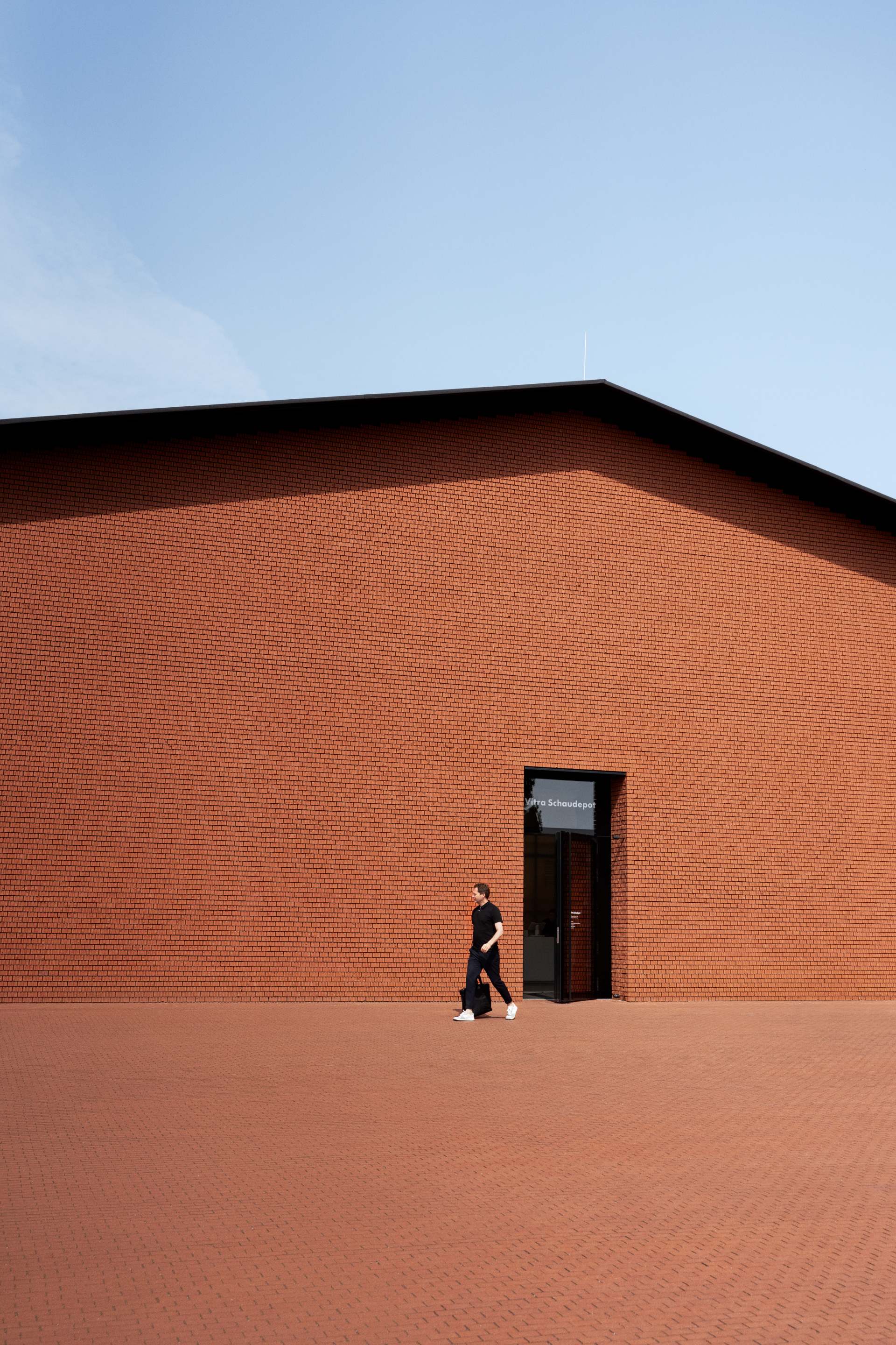 The red brick Vitra Schaudepot.