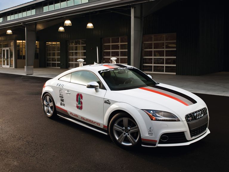 Audi TTS test vehicle