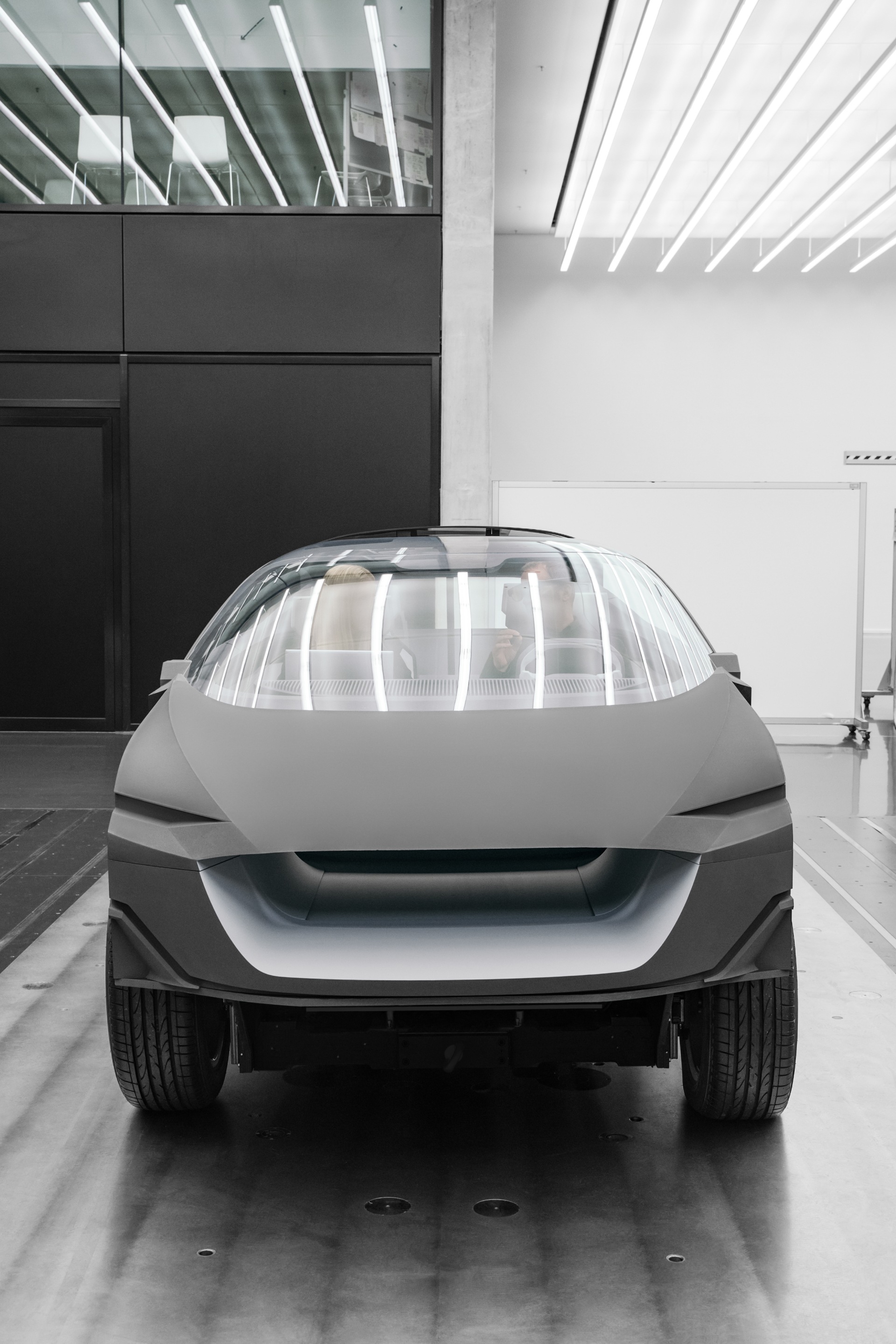 Mock-up of the Audi activesphere concept.