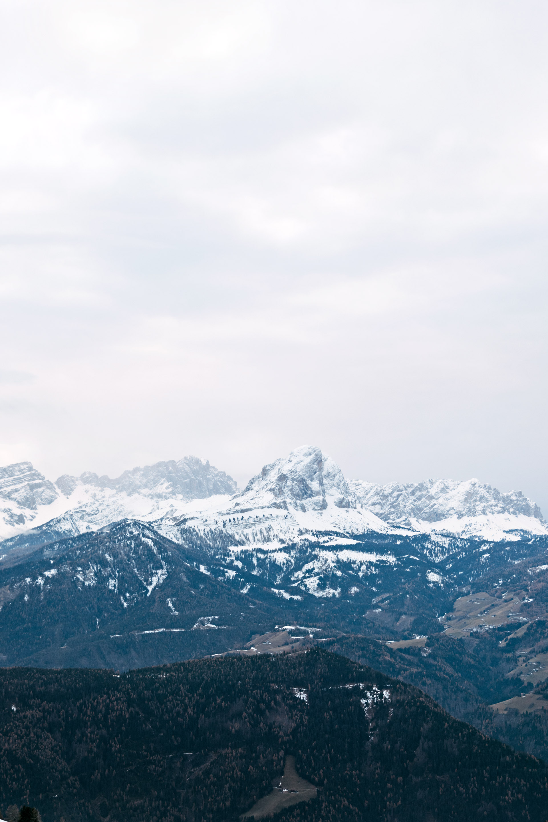 South Tyrol’s mountain landscape.