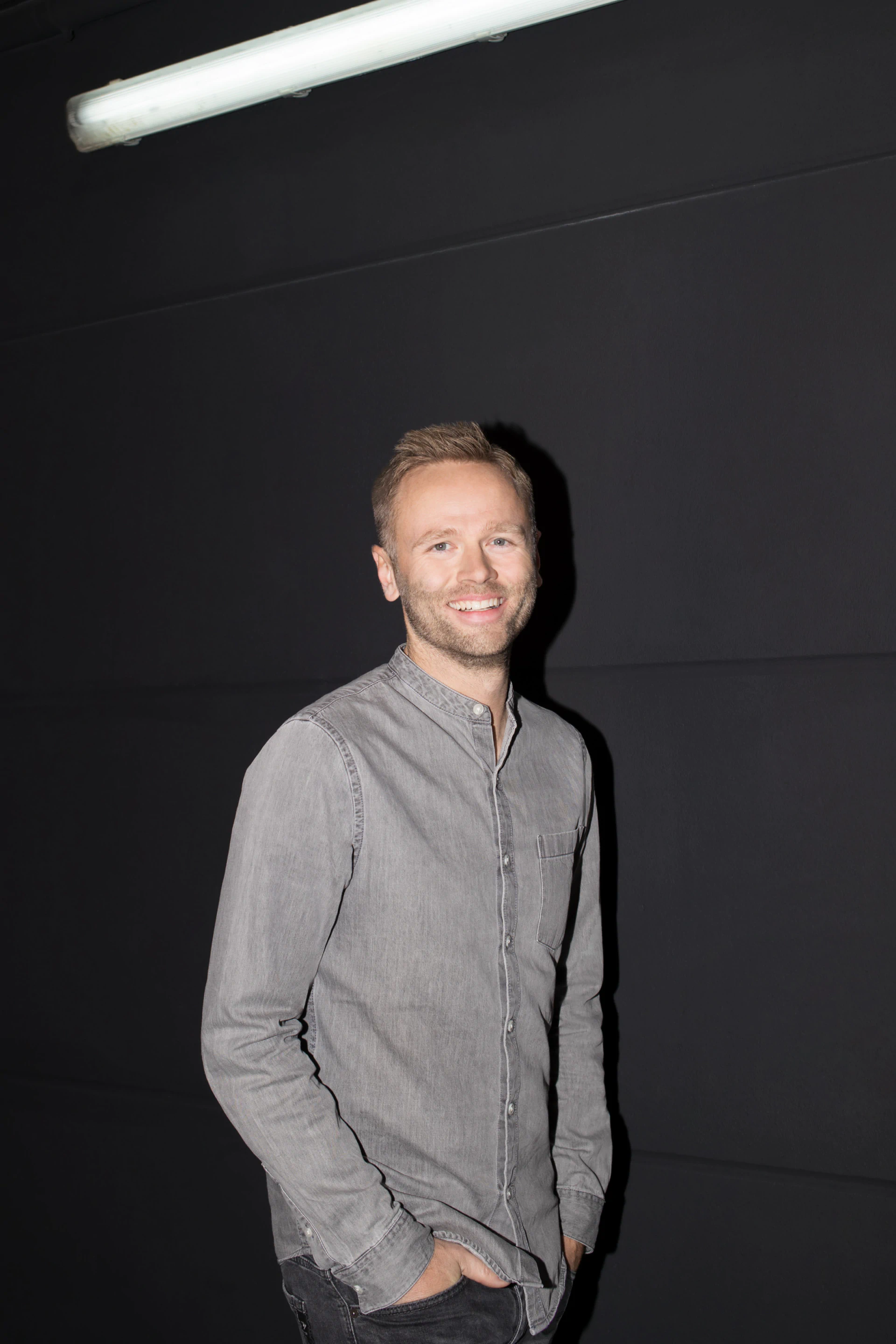 Portrait shot of Christopher Broeker.